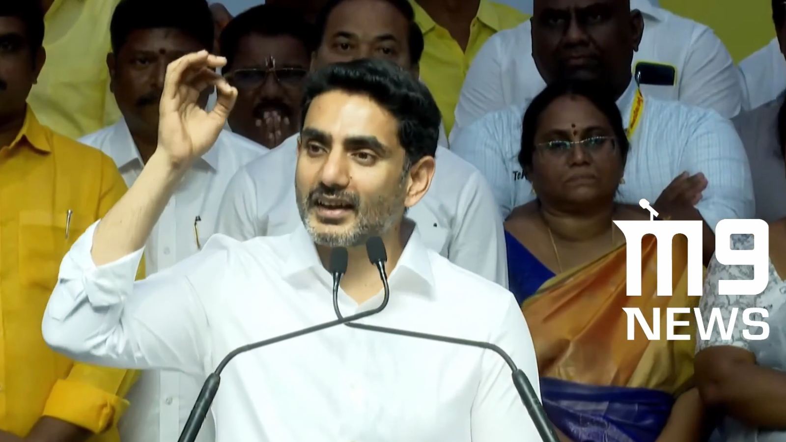 Nara Lokesh Mangalagiri speech