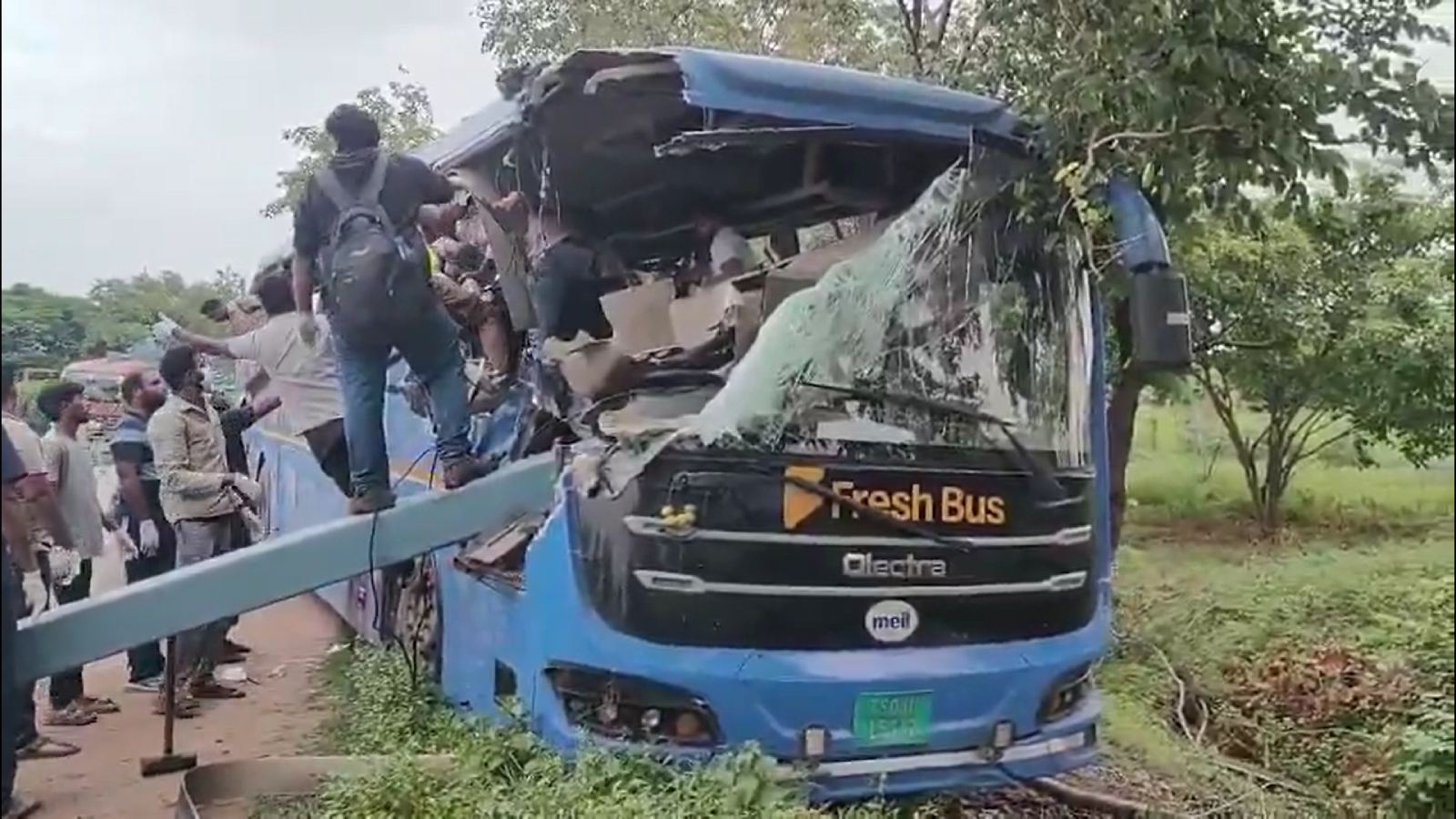 Hyderabad bus accident