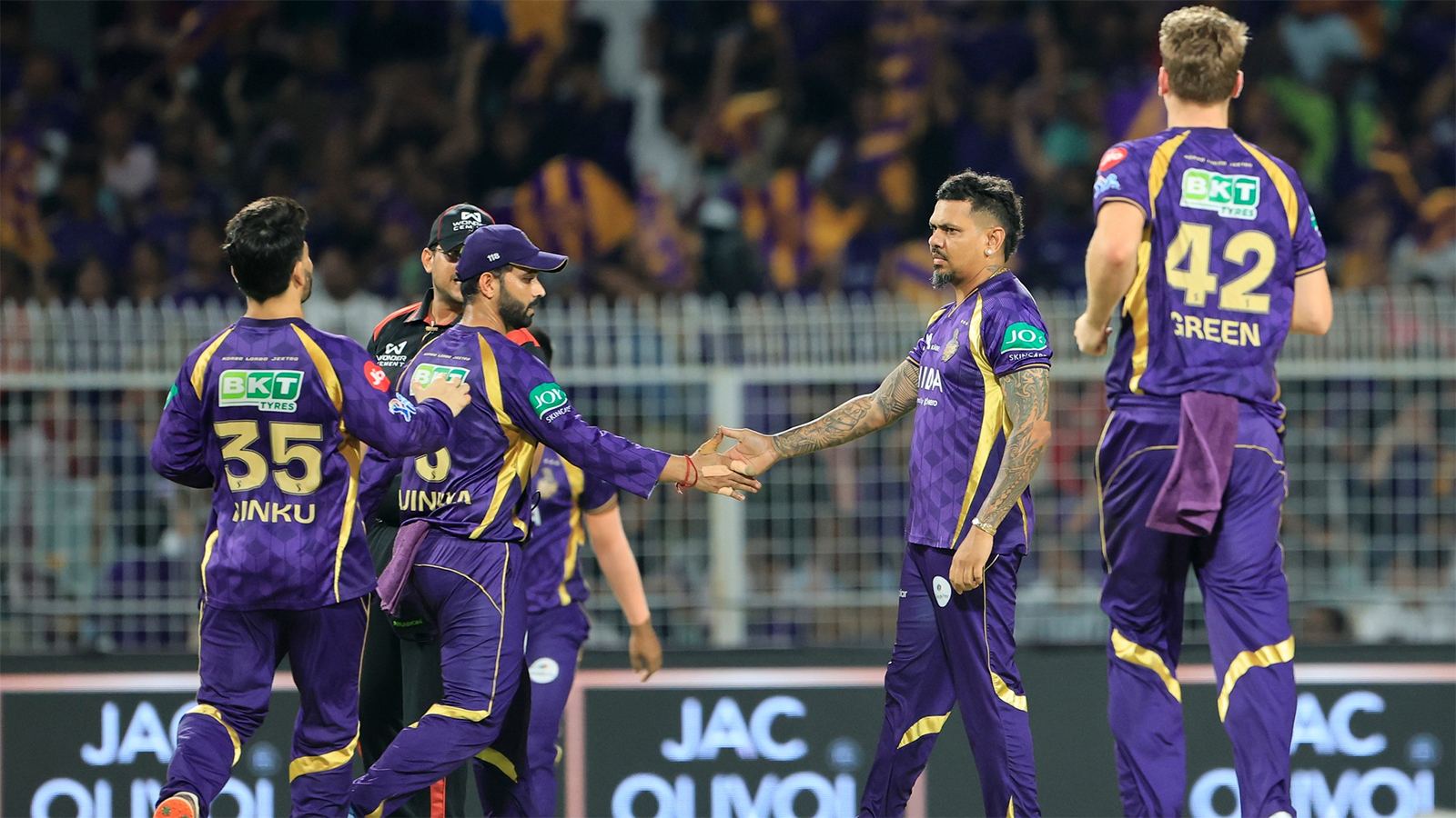 KKR vs GT IPL 2026 match action