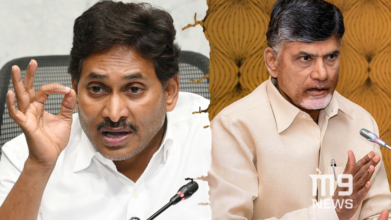Jagan and Chandrababu political debate