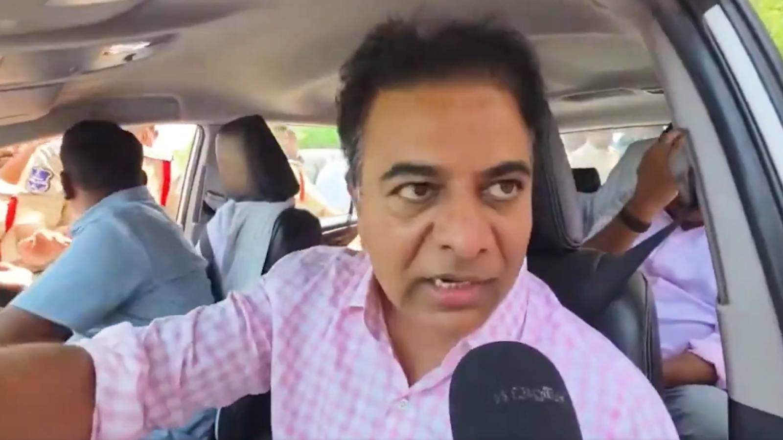 KTR Revanth Reddy political clash