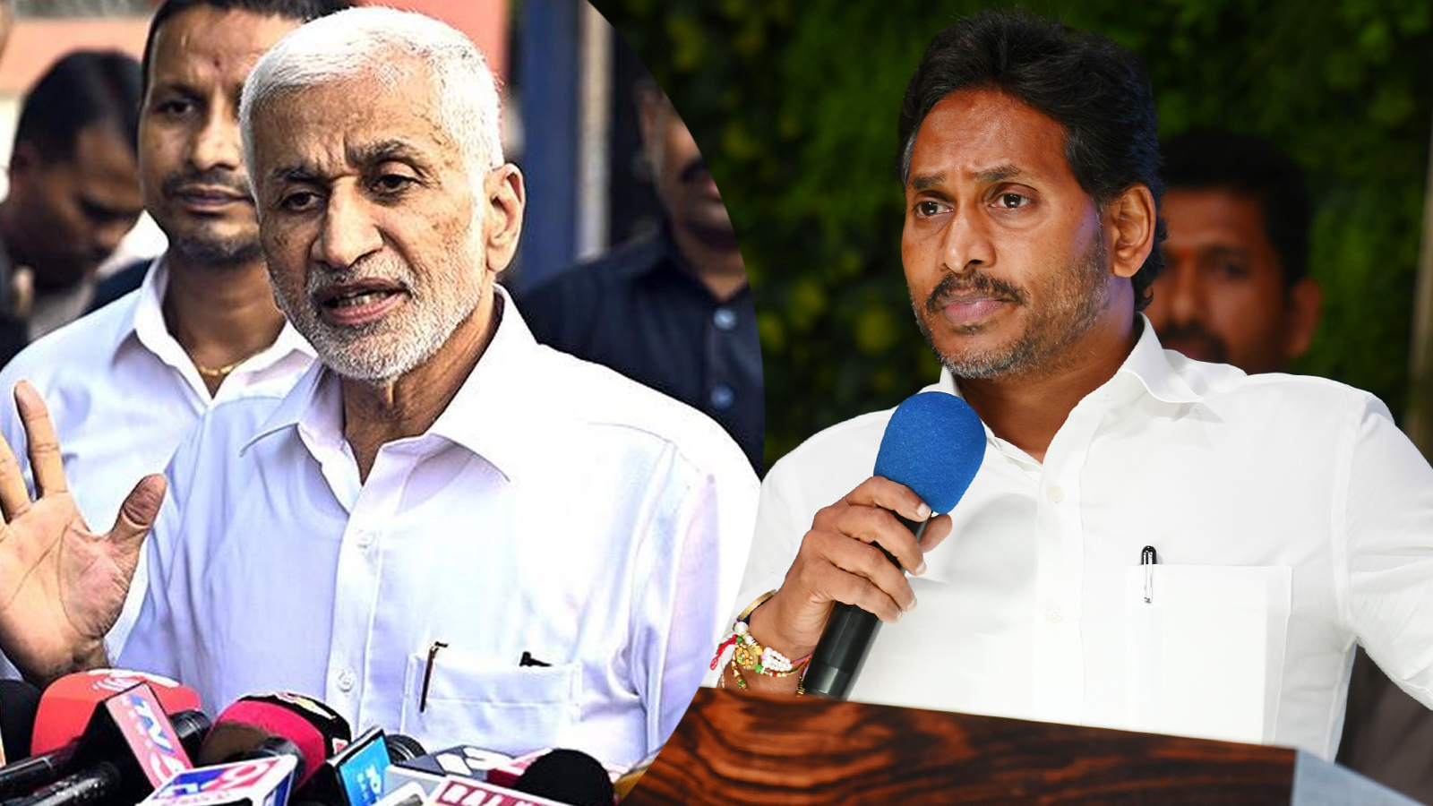 Vijaya Sai Reddy and YS Jagan political row